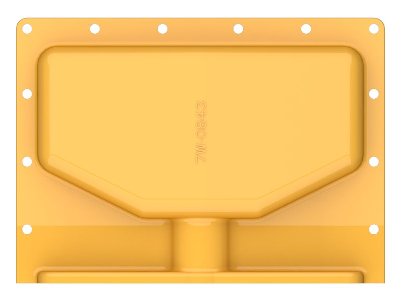 Задний масляный поддон двигателя