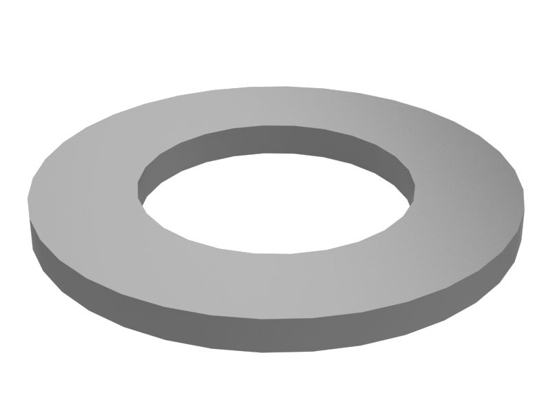 Шайба толщиной 1 мм