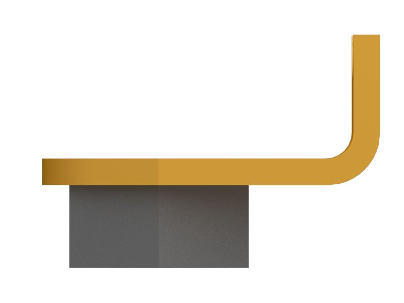 Приварная гайка кронштейна