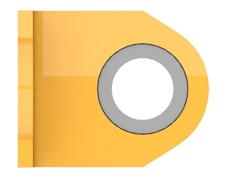 Приварная гайка кронштейна