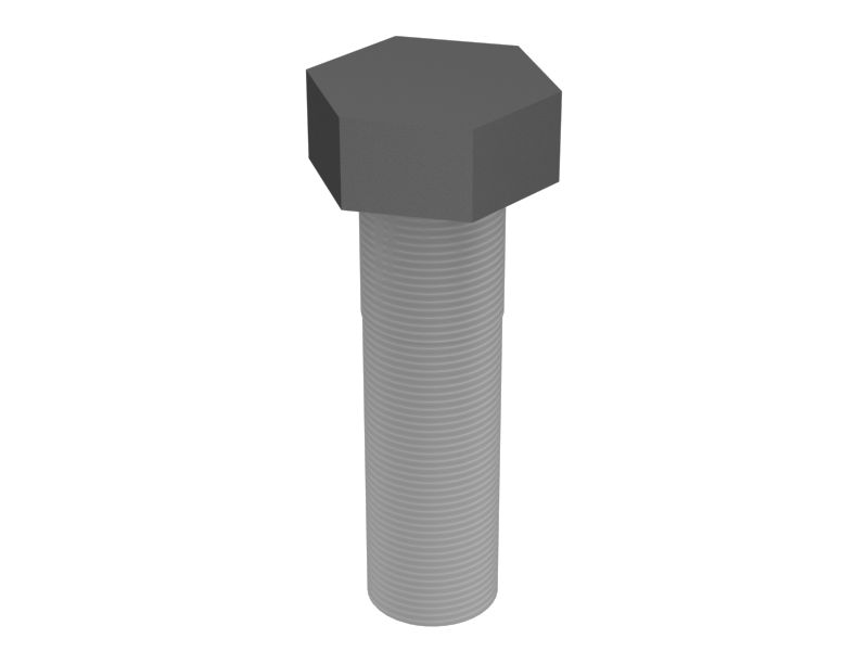 Болт с шестигранной головкой M16 X 2
