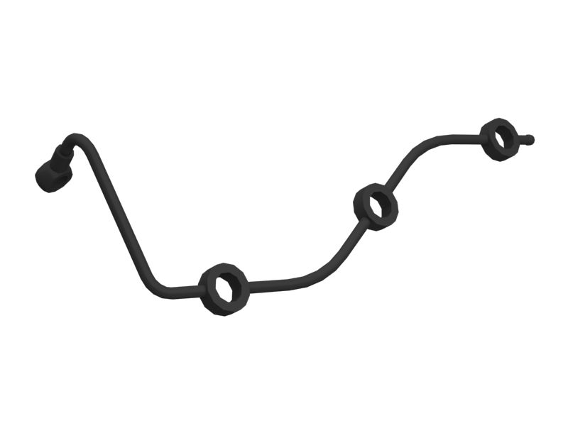 Топливная сливная трубка