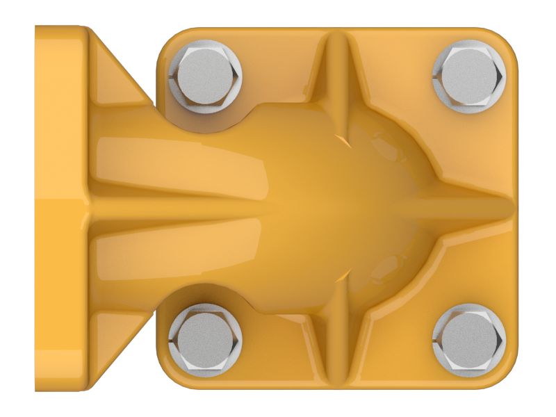 Колено выхлопной трубы в сборе