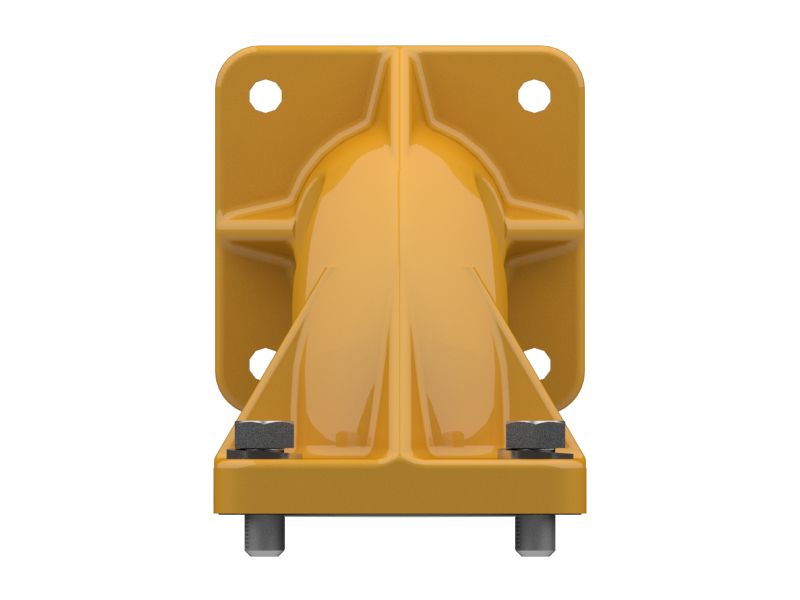 Колено выхлопной трубы в сборе