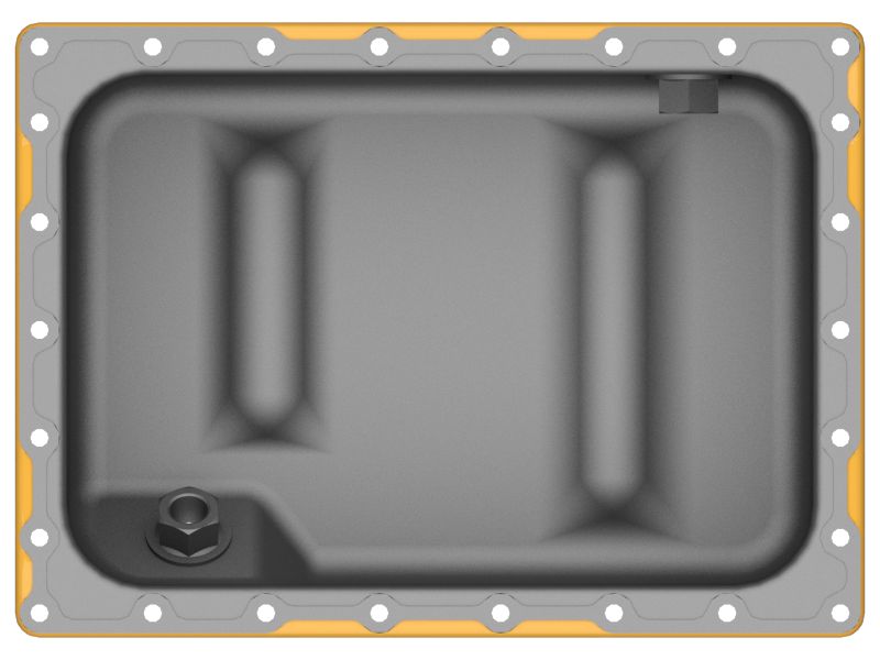 ПОДДОН КАРТЕРА ДВИГАТЕЛЯ