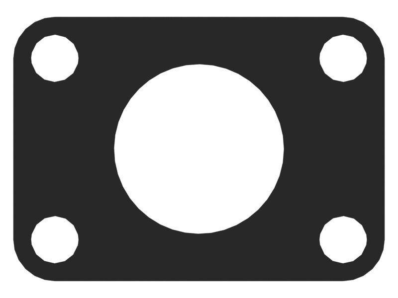 Прокладка кожуха водяного насоса