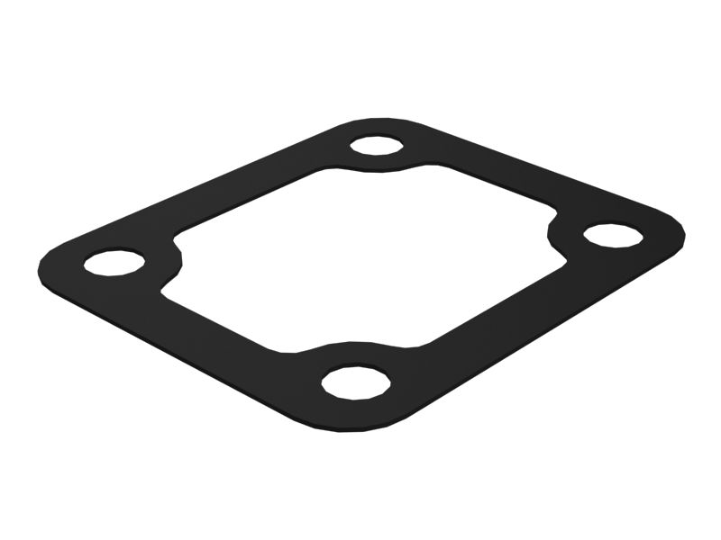 Прокладка переходного патрубка выхлопных трубопроводов толщиной 0,82 мм