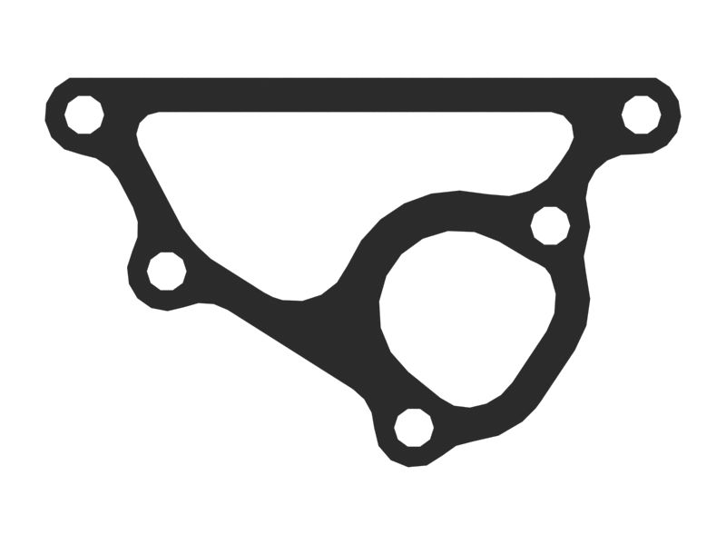 Прокладка крышки топливного насоса