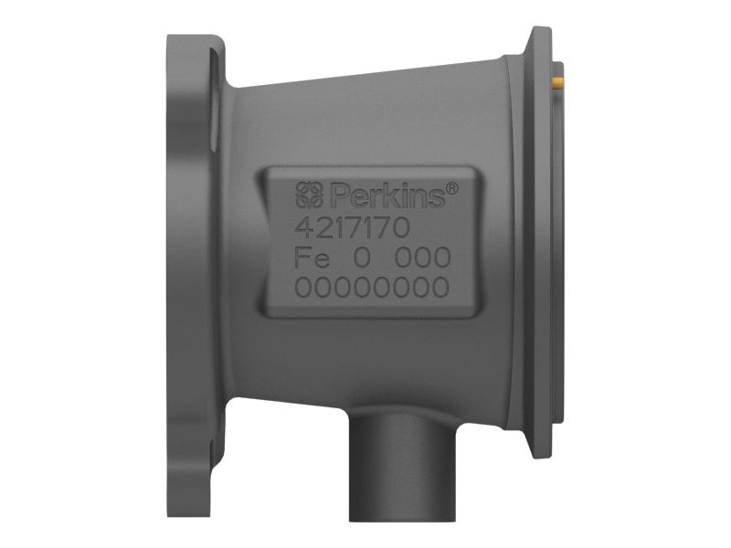 Колено выхлопной трубы в сборе