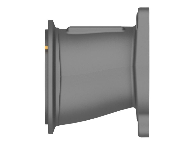 Колено выхлопной трубы в сборе