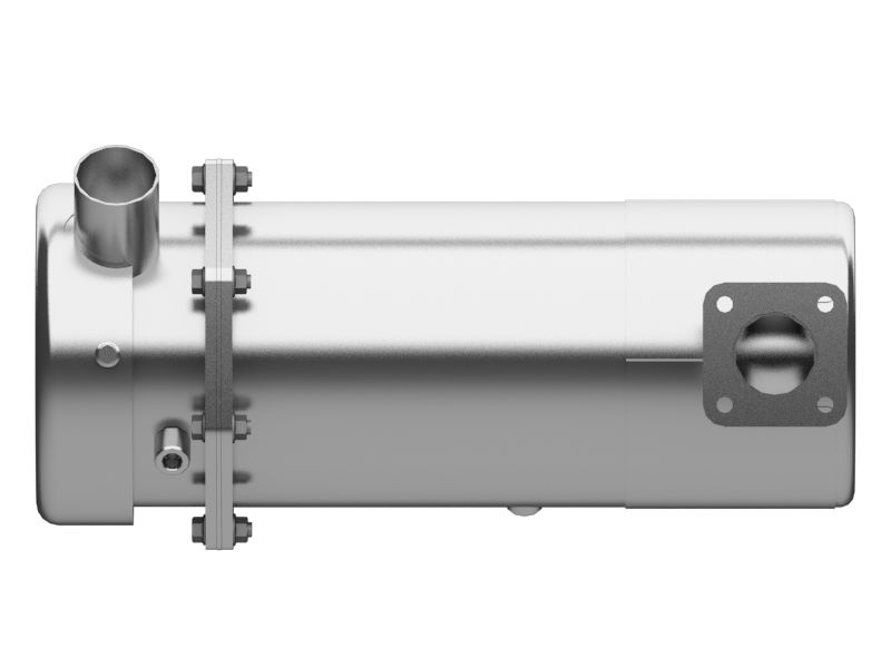 Блок дизельного сажевого фильтра