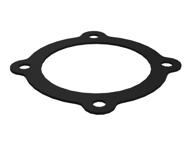 Прокладка переходника турбонагнетателя толщиной 1 мм