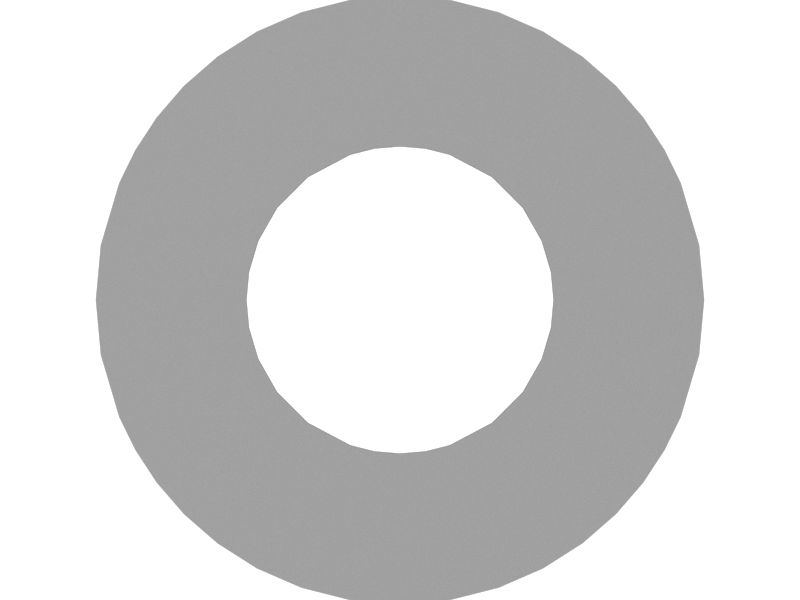 Мягкая шайба, толщина 1,6 мм