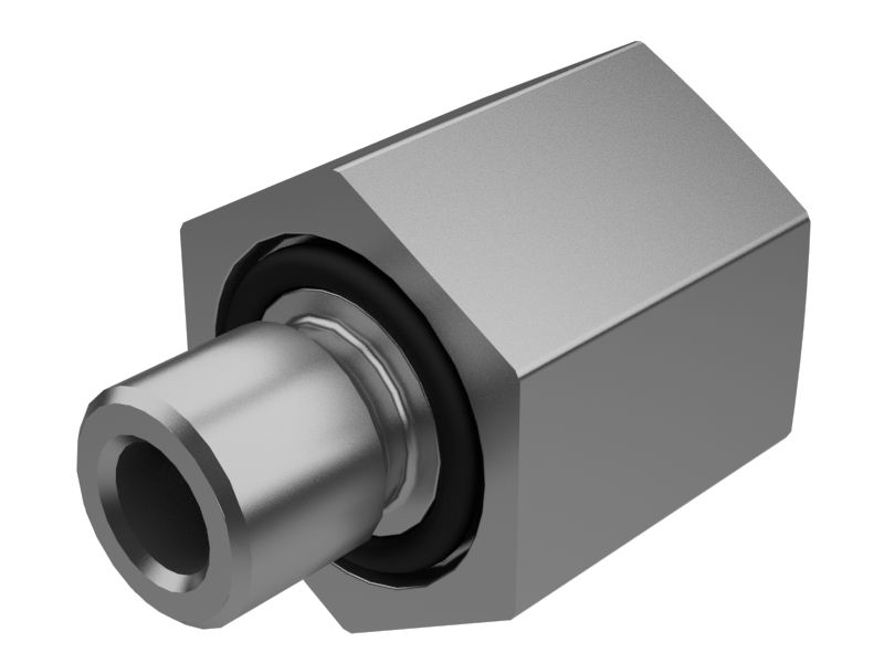 Переходник подачи масла в сборе