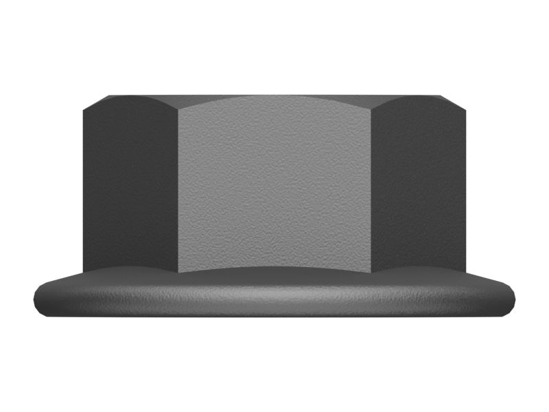 Гайка шестигранная фланцевая