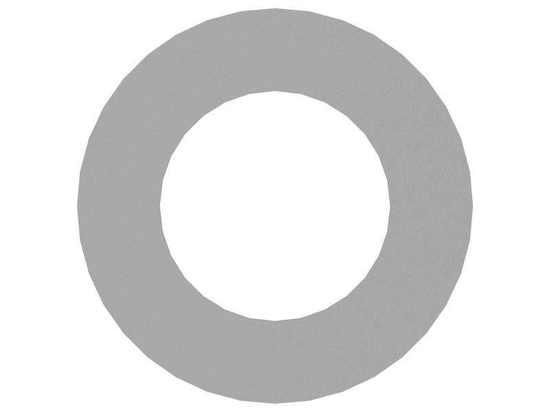 Шайба мягкая