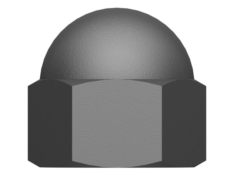 Шестигранная накидная гайка