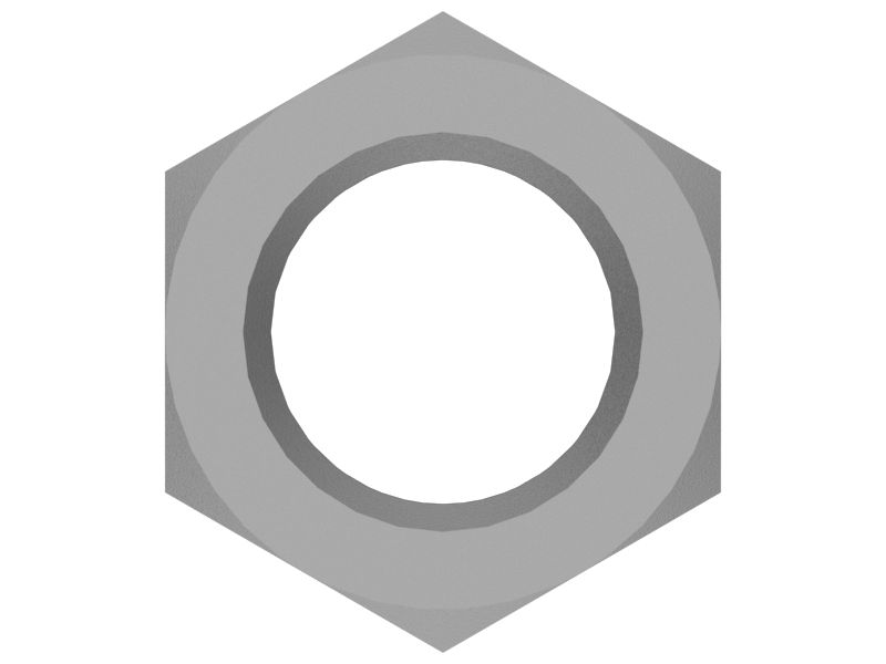 Гайка-шестигранная