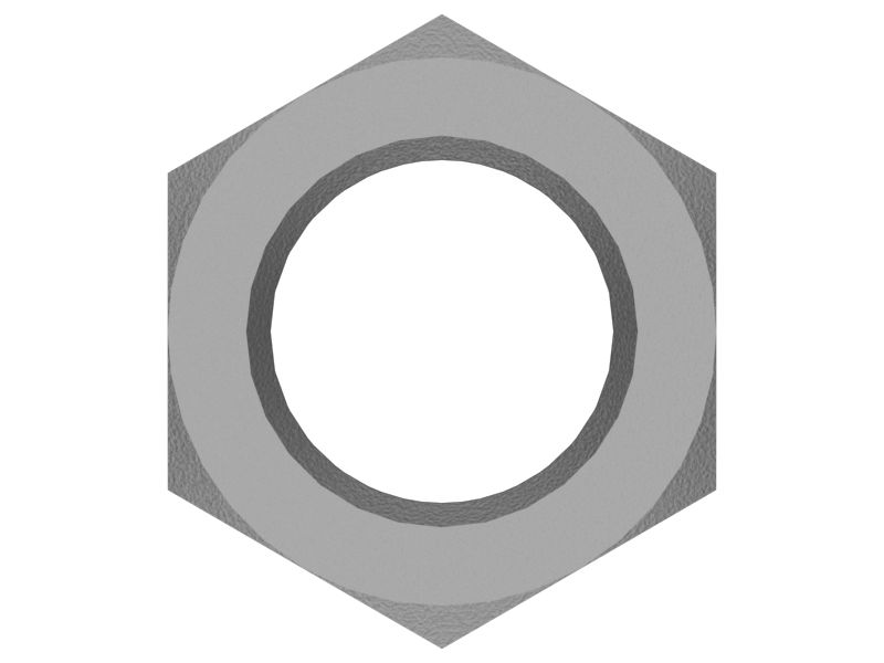 Гайка-шестигранная