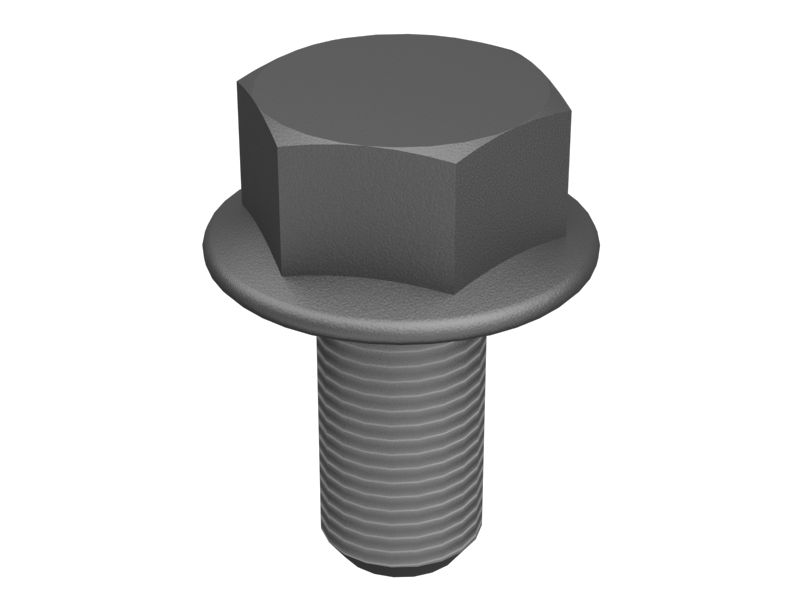 Шестигранный болт с фланцевой головкой M8