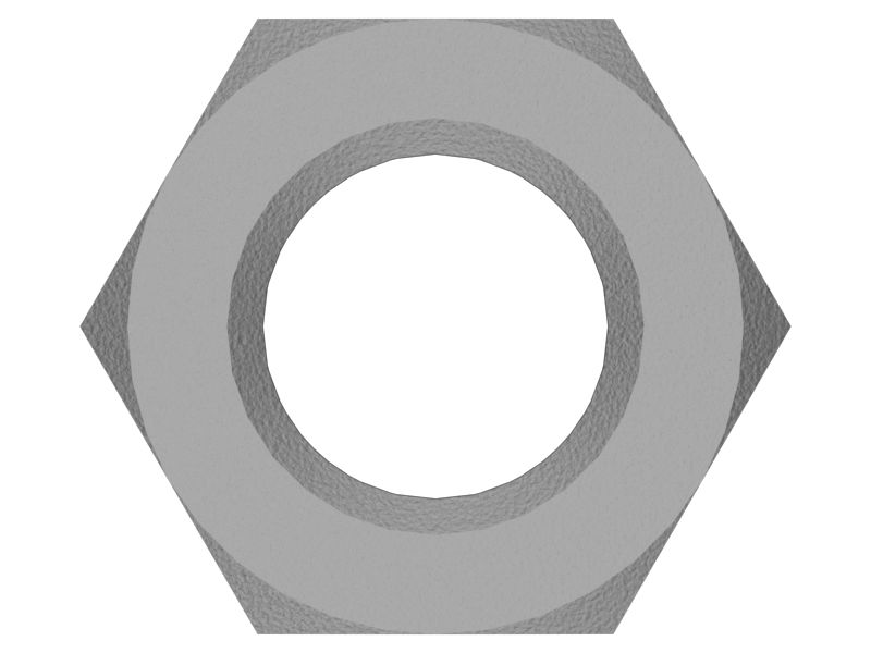 Гайка-шестигранная