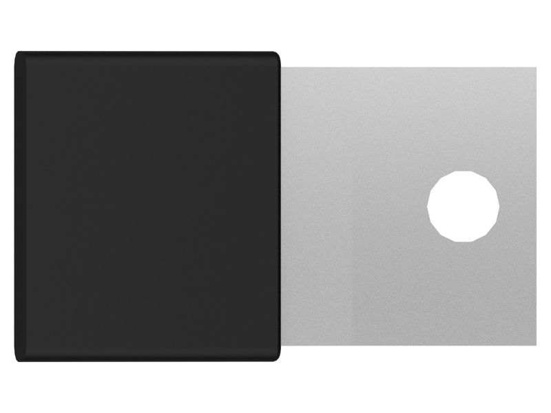 Зажим для проводки, длина 73,8 мм