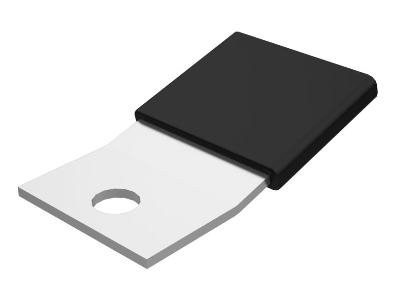 Зажим для проводки, длина 73,8 мм