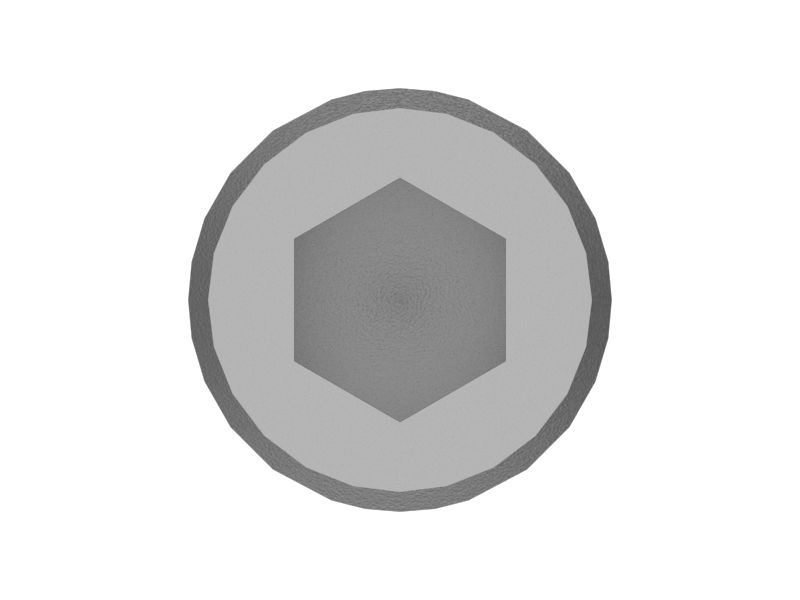 Болт с головкой под шестигранный торцевой ключ