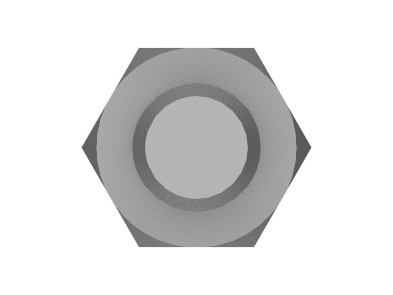 Резьбовая шпилька с шестигранной головкой M10