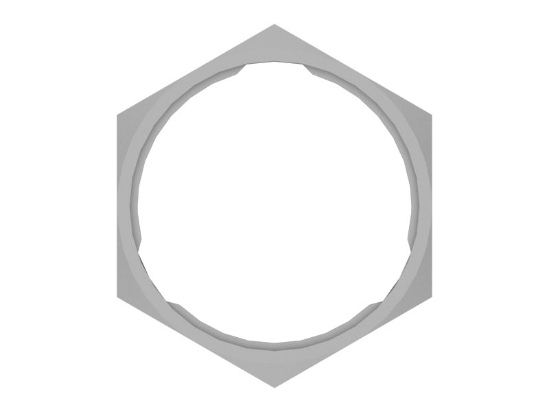 Шестигранная гайка