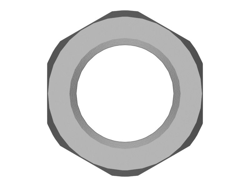 Гайка-шестигранная