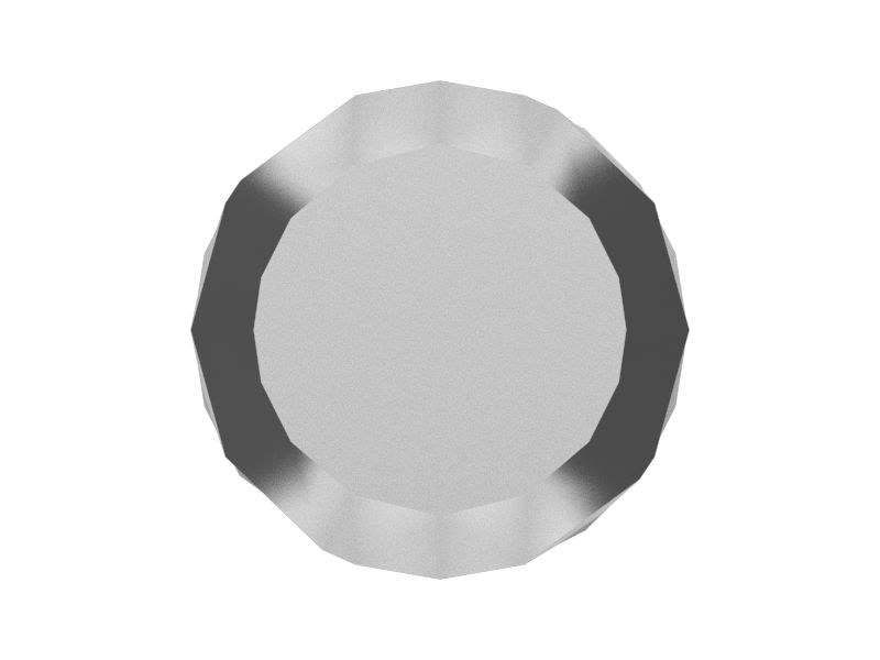 Стальная прямая шпилька длиной 450 мм