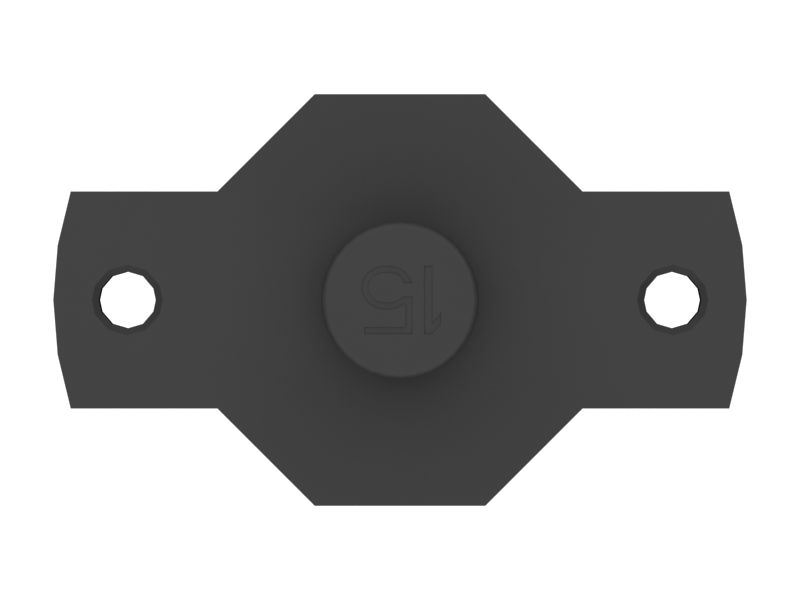 Пластиковый автоматический выключатель с ручным сбросом 15A