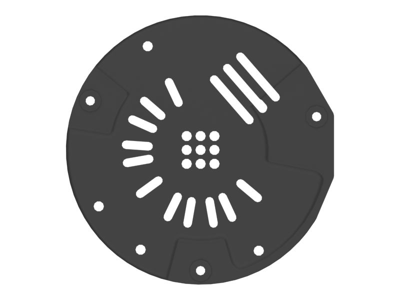 Крышка генератора в сборе