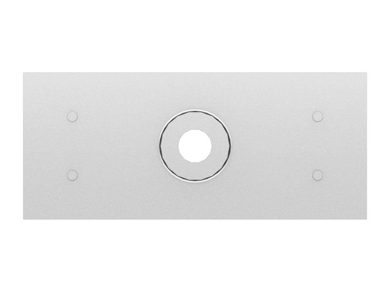 Приварная пластина M8x1,25