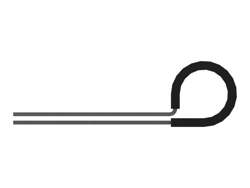 Петлевой зажим внутреннего диаметра 15,88 мм