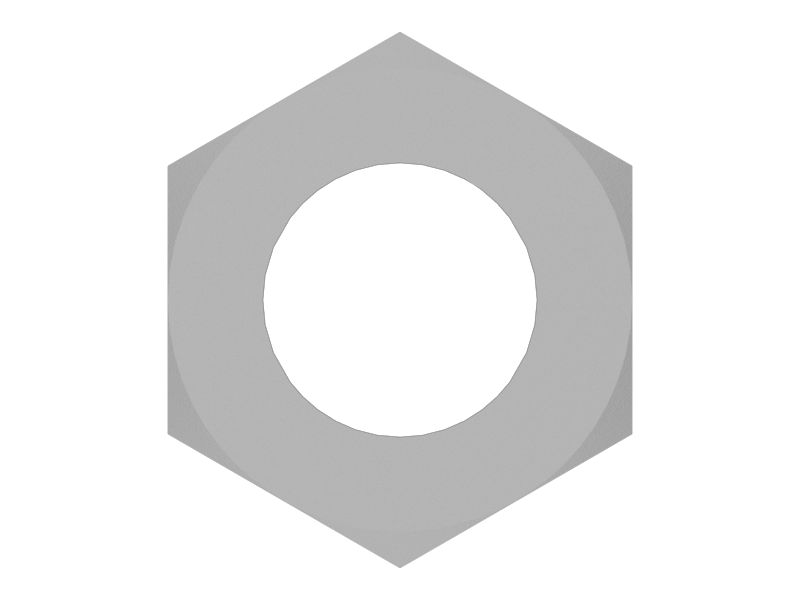 Шестигранная контргайка M20 x 1,5 мм