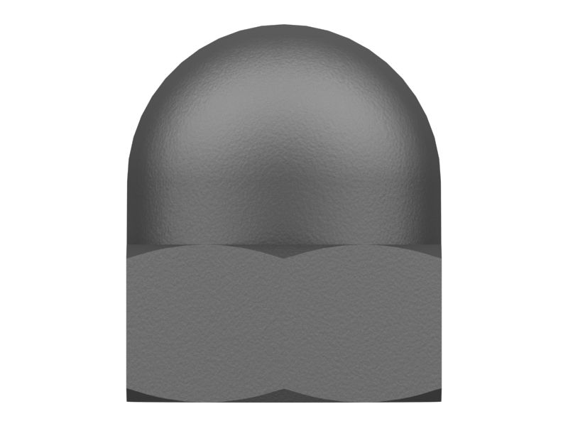 Шестигранная колпачковая гайка M6 x 1 мм