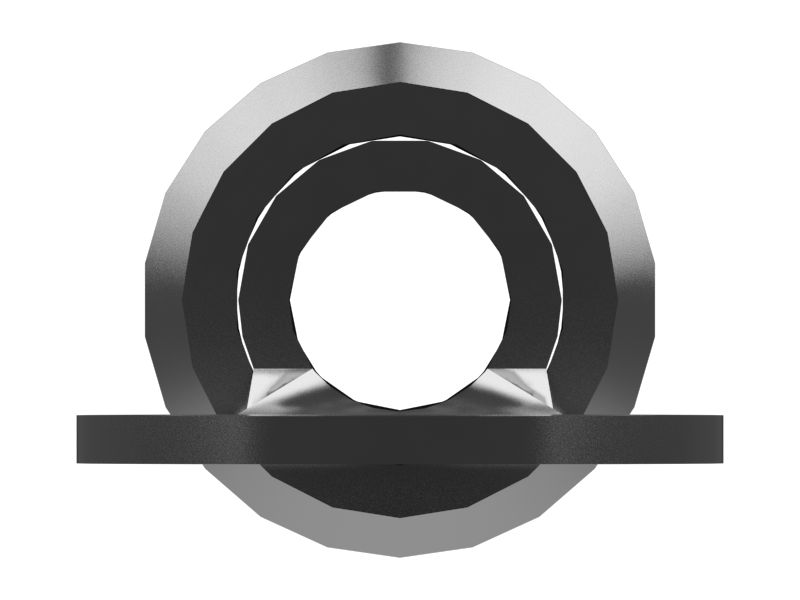 Изолированная клемма длиной 47,4 мм