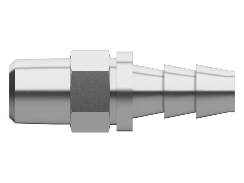 Прямой фитинг шланга с развальцовкой (резьба 1/8")