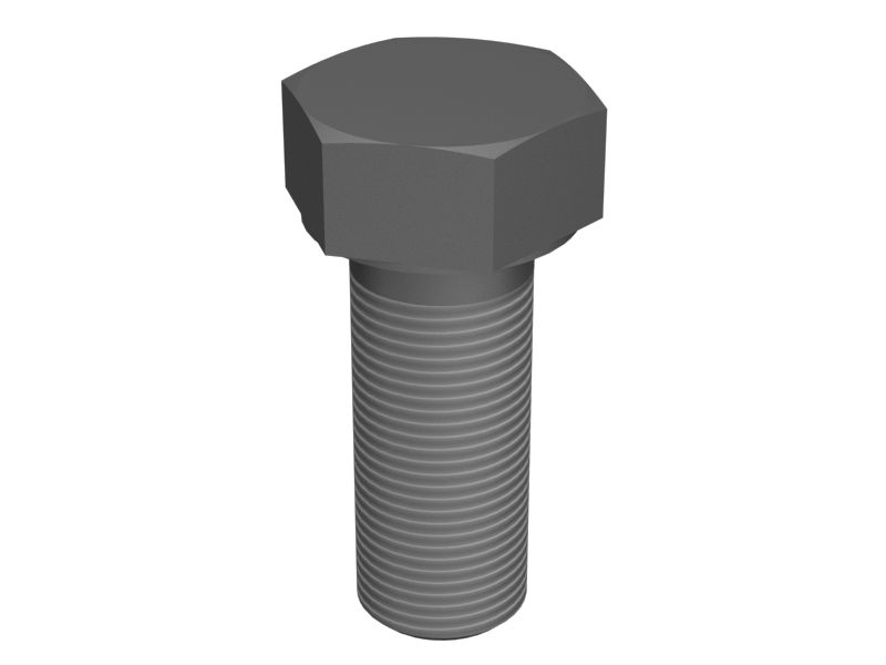 290-7296: M16 sekskantet bolt