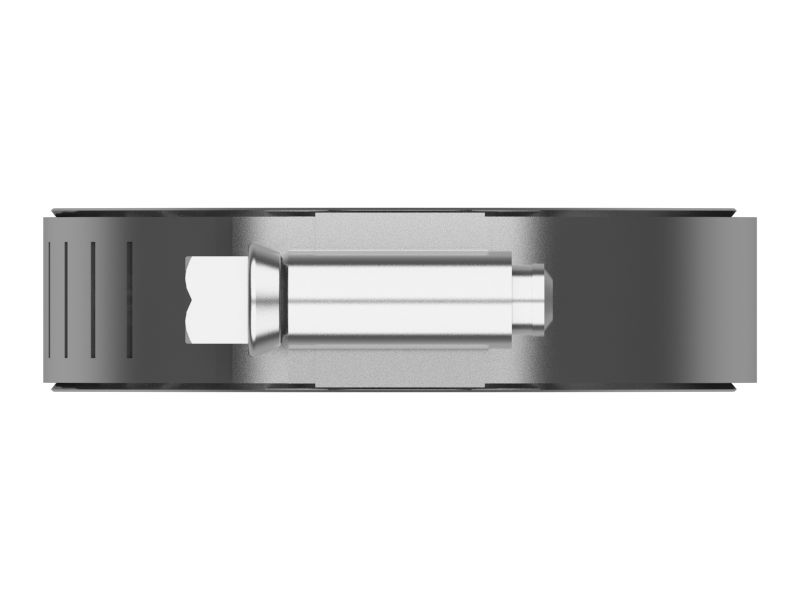 Натяжной ленточный хомут с шестигранным болтом, внутренний диаметр 53,00 мм