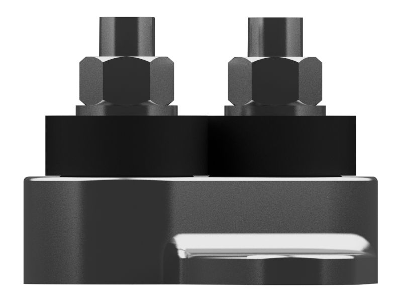 Пластиковый соединительный блок 400 А с двумя монтажными отверстиями