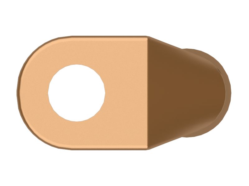 Клемма с изоляцией под углом 90 градусов