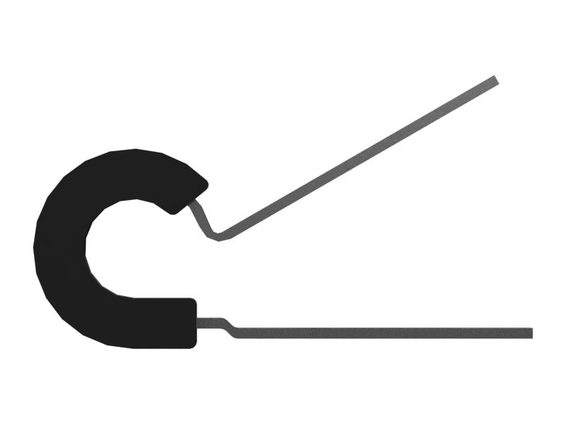 Силиконовый петлевой зажим с внутренним диаметром 7,9 мм