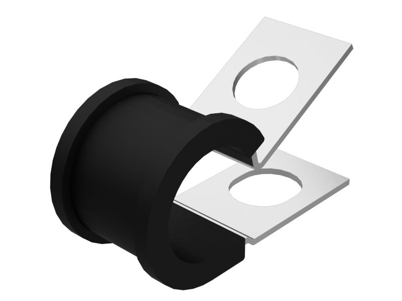 Силиконовый петлевой зажим с внутренним диаметром 19,05 мм