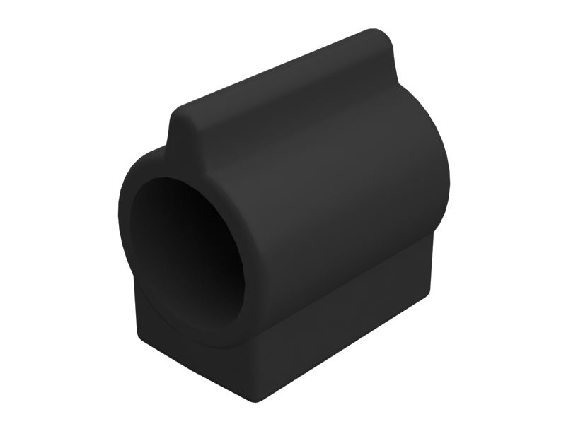 Зажим-кабелепровод (монтаж)