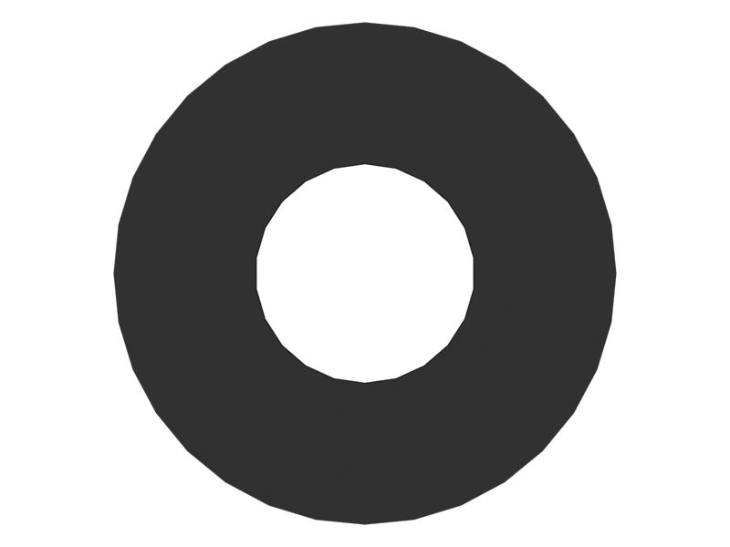 Проставка с наружным диаметром 25 мм