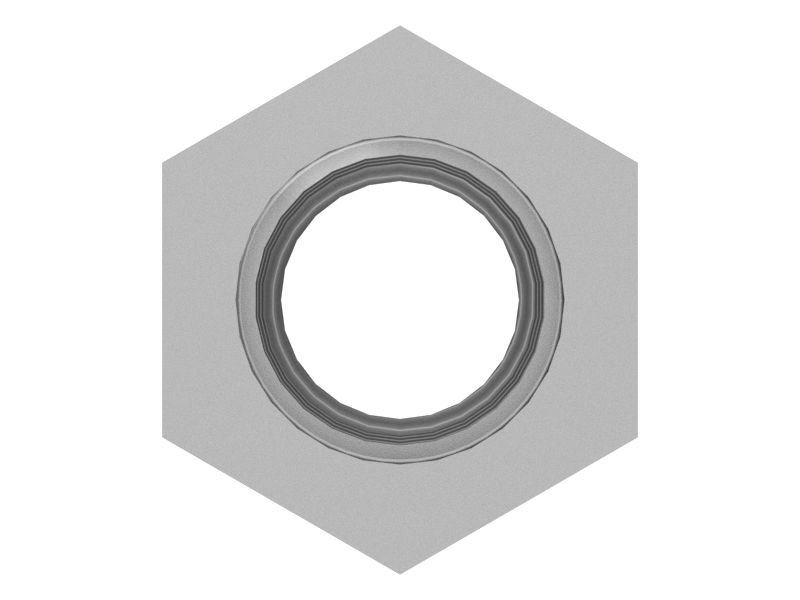 Прямой переходник с шестигранной головкой 1-5/8-12 X 1-1/16-12