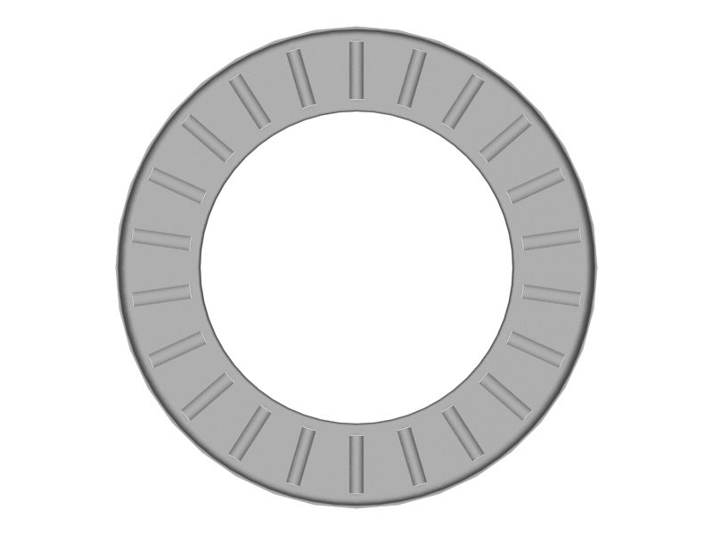 Игольчатый упорный подшипник
